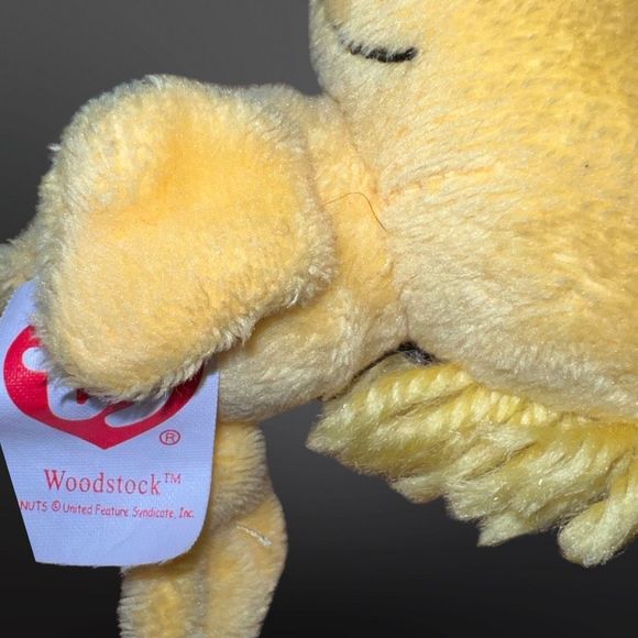 2017 TY Woodstock Peanuts Clip On Key Chain Plush Stuffed Animal  Backpack Clip - Picture 4 of 5